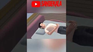 Pria Kafir mimpi melihat SIKSA NERAKA 😨🤢😱 || SANDEKALA || HORROR || SAKURA SCHOOL SIMULATOR #shorts