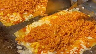 烤冷面的正确吃法