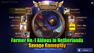 Return Of The Legend | Former No 1 Netherlands Aldous | Top Global Aldous Gameplay