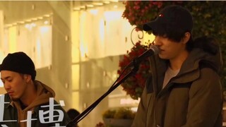 Singing "Sunflower Promise" Doraemon on the streets of Japan [Hiraoka Yuya]