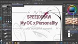 SPEED DRAW || OC x Personality Test || Nine Lives || CA Challenge