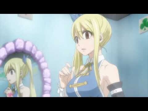 Fairy Tail - Brandish and Lucy share a Bath