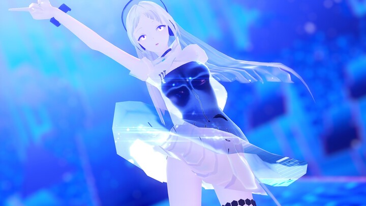 [MMD] การโซโล่เดี่ยวของสาวน้อย Virtual Idol ในเพลง BGM: IU - LILAC