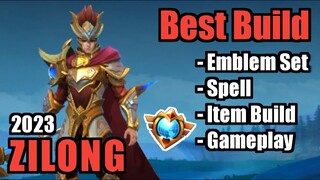 ZILONG BEST BUILD 2023 | TOP 1 GLOBAL ZILONG BUILD | ZILONG - MOBILE LEGENDS | MLBB