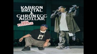 KABRON BRUTAL & CHRONICC AGUILAR RARE STUDIO FREESTYLE SESSION (LAUGHTRIP)