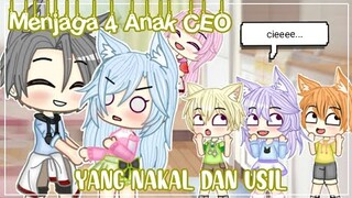 Menjaga 4 Anak CEO yang Nakal dan Usil | GCMM Indonesia | Gacha Club Indonesia