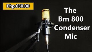 Unboxing and Testing: Condenser Microphone Bm 800 | Art Studio Setup - CHEAP