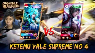 LANCELOTKU KETEMU VALE SUPREME NO.4  ? LANGSUNG HAJAR GAS | LANCELOT GAMEPLAY #155 | MOBILE LEGENDS