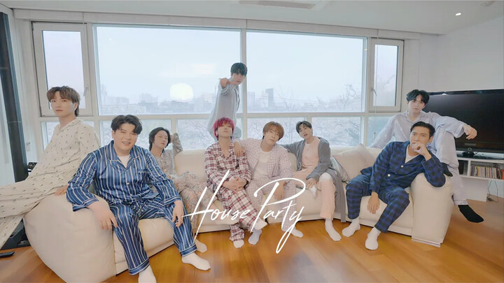 【SUPER JUNIOR】Pajama version of "House Party"!