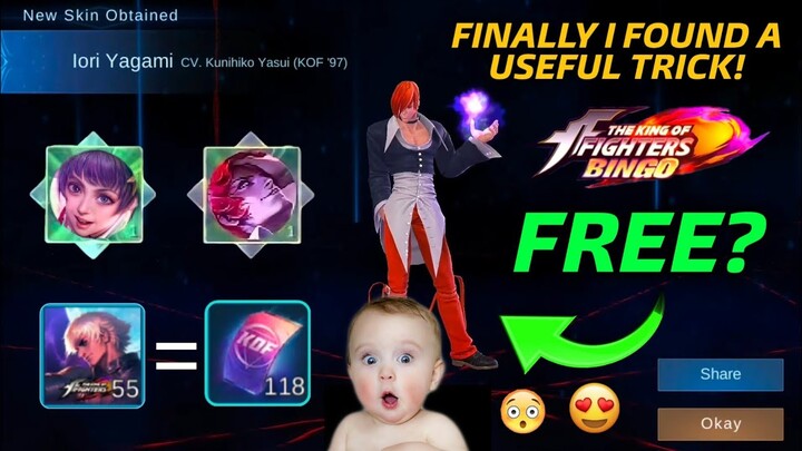 CLAIM YOUR FREE KOF SKIN & 2 EPIC SKINS NOW! (NEW WAY!) GET YOURS NOW! KOF BINGO