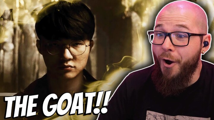 The GOAT! Hall of Legends: Faker REACTION