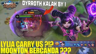 PEMBUKTIAN LYLIA DI RANKED MATCH - PUBLIC AUTO TER CARRY! MAGE RASA ASSASSIN! MOBILE LEGENDS