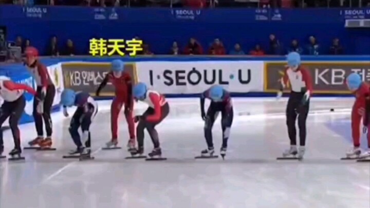 Para pemain Korea dengan hati-hati mempersiapkan taktik mereka, tetapi tanpa diduga pemain Tiongkok 