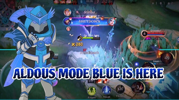 ALDOUS MODE BLUE LOCK