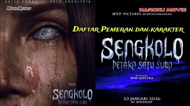 Daftar pemeran dan karakter film sengkolo petaka satu Suro
