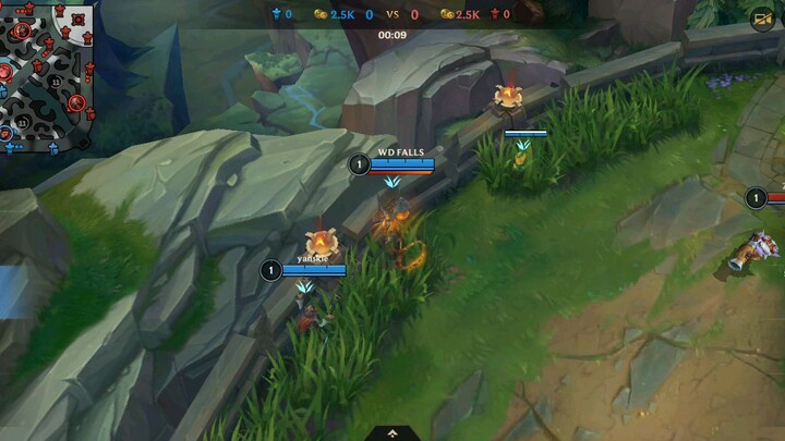 playing thresh in wild rift