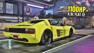 Need for Speed Heat Gameplay - 1100HP+ FERRARI TESTAROSSA COUPE Customization | Max Build