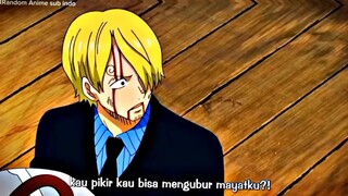 sanji sangat heran dengan lufy