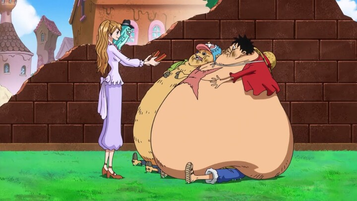 Luffy and Chopper became obese and ugly due to Devil Fruit side effects