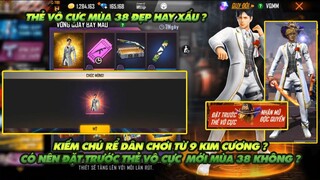 Free Fire| Review Chú rể dân chơi và quà đặt trước thẻ vô cực - Có nên đặt trước ko?