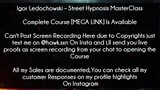 Igor Ledochowski Ct Street Hypnosis MasterClass Download