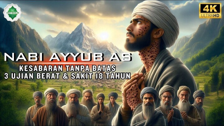 Kisah Nabi Ayyub AS‼️ 18 Tahun menderita Sakit, Doa yang Menembus Langit.