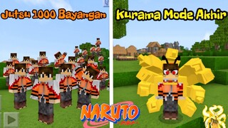 Addon Naruto Minecraft - Kagebunshin & Mode Akhir Kurama ( Mcpe 1.16.UP )