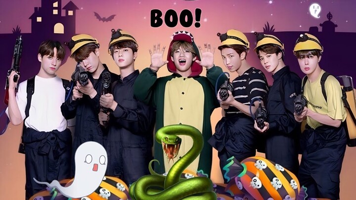 BTS PLAY Horror GAME  👻 // Hindi dubbing // run ep 82