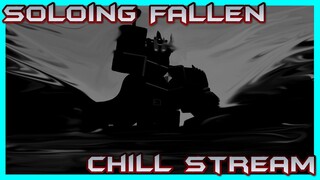 Soloing Fallen Chill Stream { Tower Defense Simulator } (Roblox)
