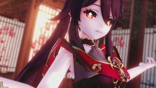 [4K/ Genshin Impact MMD] Quả óc chó: Hai quả cầu nước nhờn? Bạn đang nhìn cái gì vậy? Chúng hẳn là đ