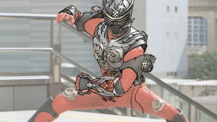 Kamen rider Ryuki x Thai Art