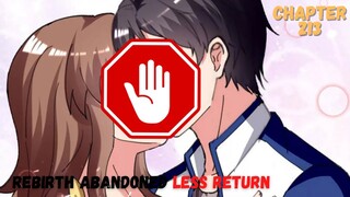Rebirth Abandoned Less Return chapter 213 mantap mantap