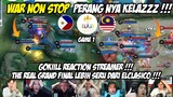 WAR NON STOP !!! REACTION STREAMER GRAND FINAL SEA GAMES 2023 PHILIPPINES VS MALAYSIA GAME 1