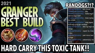 Back To Meta - Granger Best Build 2021 | Top 1 Global Granger Build| Granger Gameplay Mobile Legends