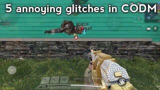 5 annoying bugs/glitches in cod mobile