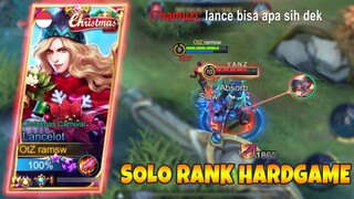 HARDGAME SOLO RANK LANCELOT VS PRO THAMUZ, KETAR KETIR GUA | LANCELOT GAMEPLAY | MLBB