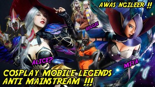 Cosplay Anti Mainstream Mobile Legends, Jarang Ada Tapi Ini Keren Banget Guys !