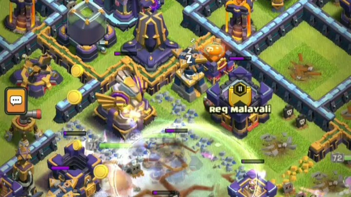 Clash of clans attacking 1