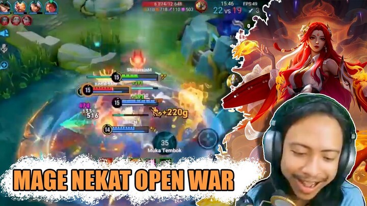 DIAOCHAN BERANI OPEN WAR | Honor of Kings
