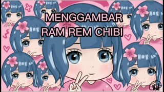 MENGGAMBAR RAM REM CHIBI