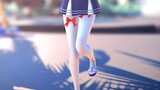 【乐正绫MMD】白丝水手服小姐姐在沙滩跳舞！