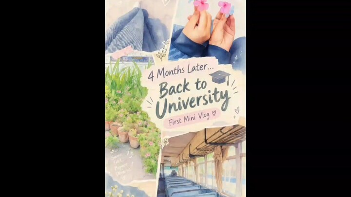 After 4 months go to university