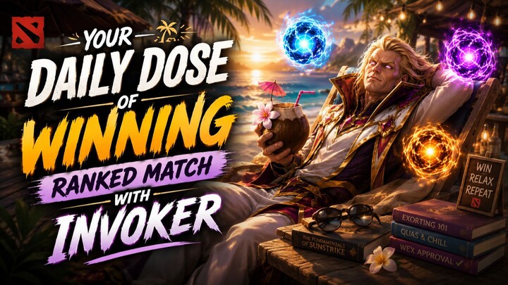Invoker Support Gameplay 23Mins End! Immortal Rank