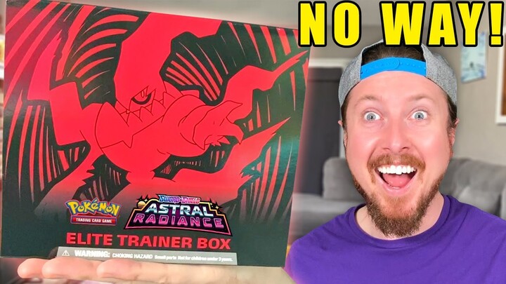 Pokémon Sent Me This ASTRAL RADIANCE Elite Trainer Box! (opening it)