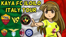 Kinako FIFA 14 | AS Roma VS Kaya FC Iloilo (Kaya FC Iloilo Italy Tour)