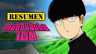 🔺 Mob Psycho 100 TEMPORADA 1 y 2 | RESUMEN ANIME en 22 Minutos | El Psíquico MAS FUERTE del MUNDO!