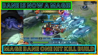 BANE MAGE ONE HIT KILL BUILD | NEW BANE MOBILE LEGENDS
