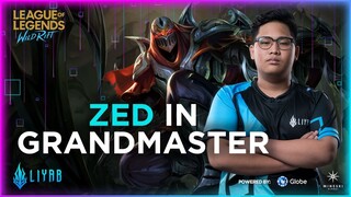 Wild Rift: Grandmaster Zed? | Zed | Miggie | Liyab Esports