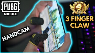 3 FINGER CLAW + FULL GYRO | 2021 HANDCAM | PUBG MOBILE