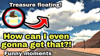 Floating treasure! Funny moments | Car Parking Multiplayer